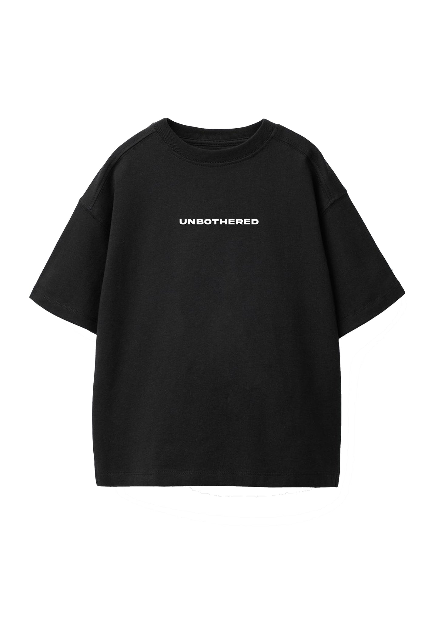 Black Unbothered T-Shirt Jr
