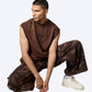 Echo Baggy Denim in brown wash
