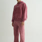 Burgundy Washed Co-ord Set