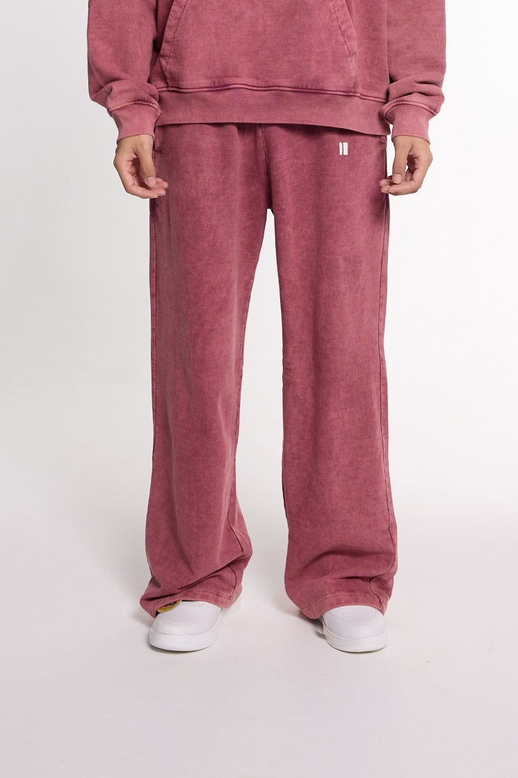 Burgundy Washed Co-ord Set