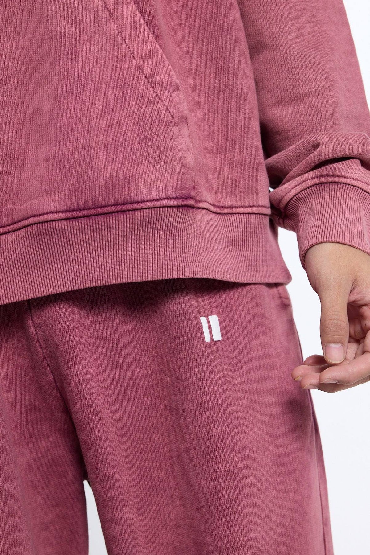 Burgundy Washed Co-ord Set