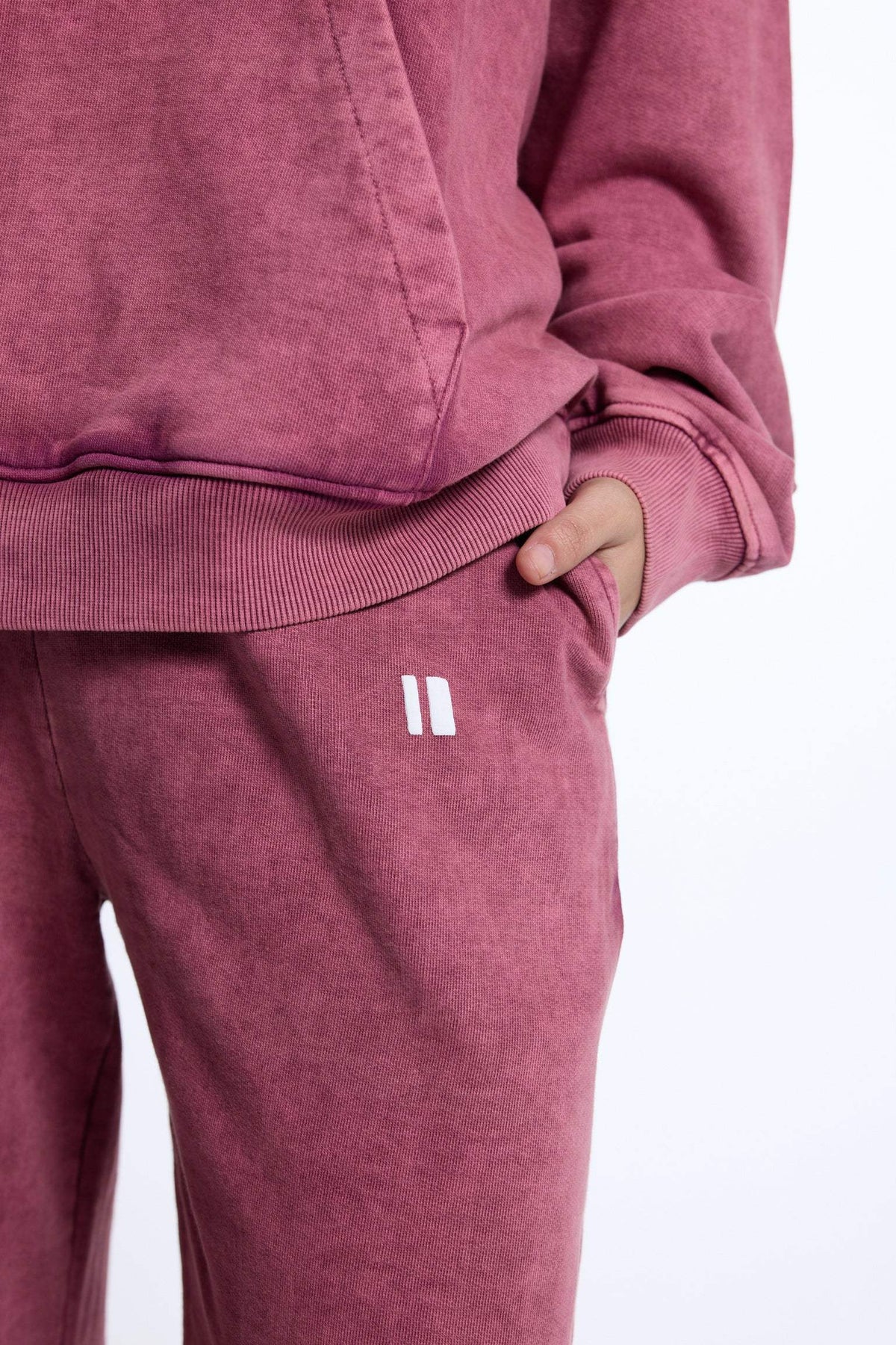 Burgundy Washed Co-ord Set