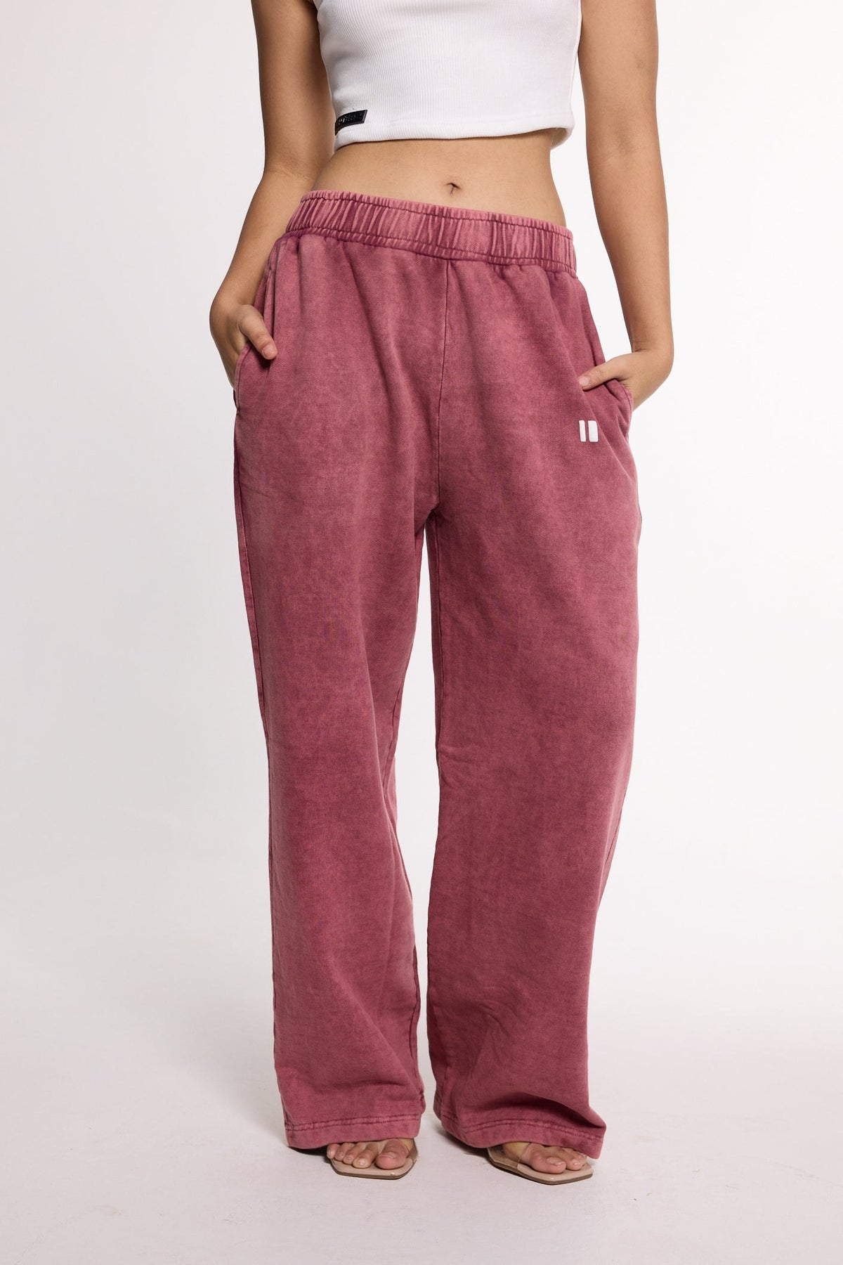 Burgundy Washed Co-ord Set
