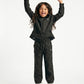 Black Linen Set Jr