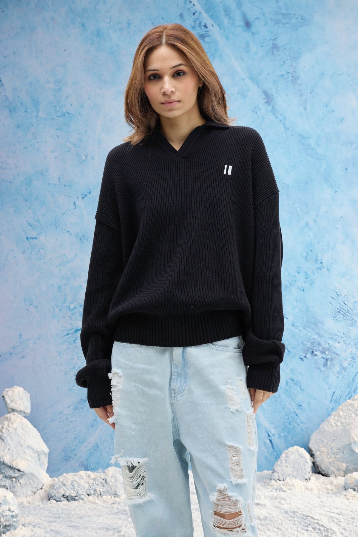 Black Rib Polo