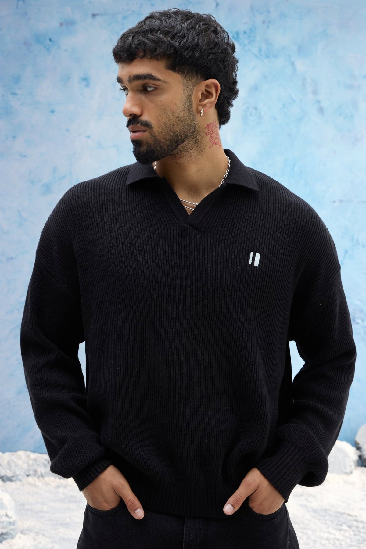 Black Rib Polo