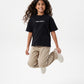 Black Unbothered T-Shirt Jr