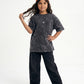 Black Washed T-Shirt Jr