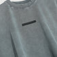 Mineral Washed Past Grey T- Shirt
