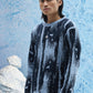 Blue Glitch Sweater
