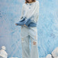 Blue Ombre Sweater
