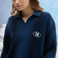 Blue Polo Striped Sweater
