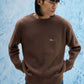 Brown Basic Sweater