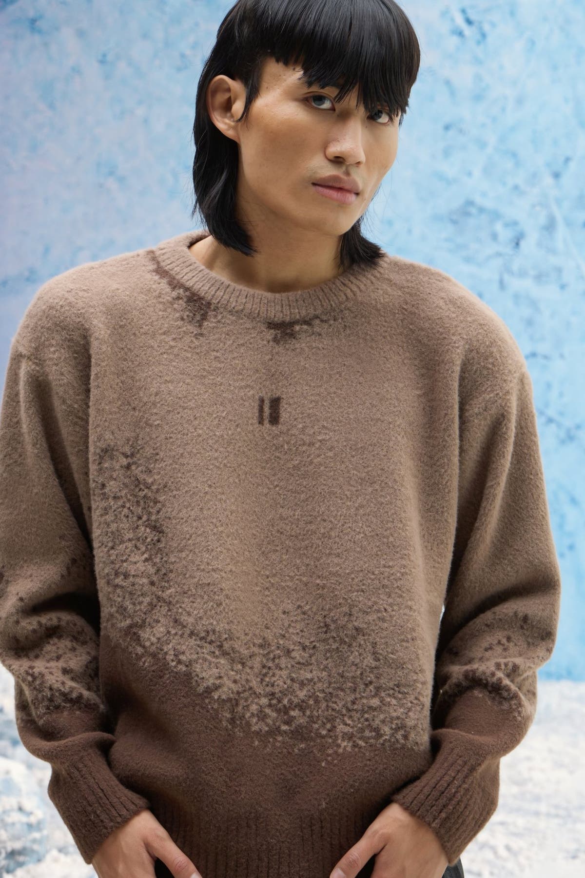 Brown Ombre Sweater