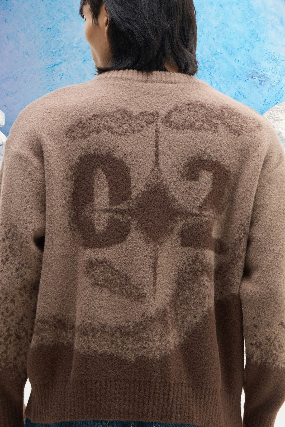 Brown Ombre Sweater