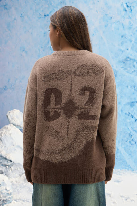 Brown Ombre Sweater