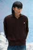 Brown Rib Polo