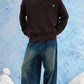 Brown Rib Polo