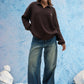 Brown Rib Polo