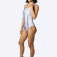 GREY SUBLIME BODYSUIT