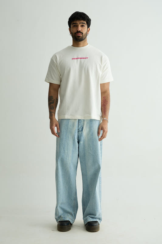 Indifferent White T-Shirt