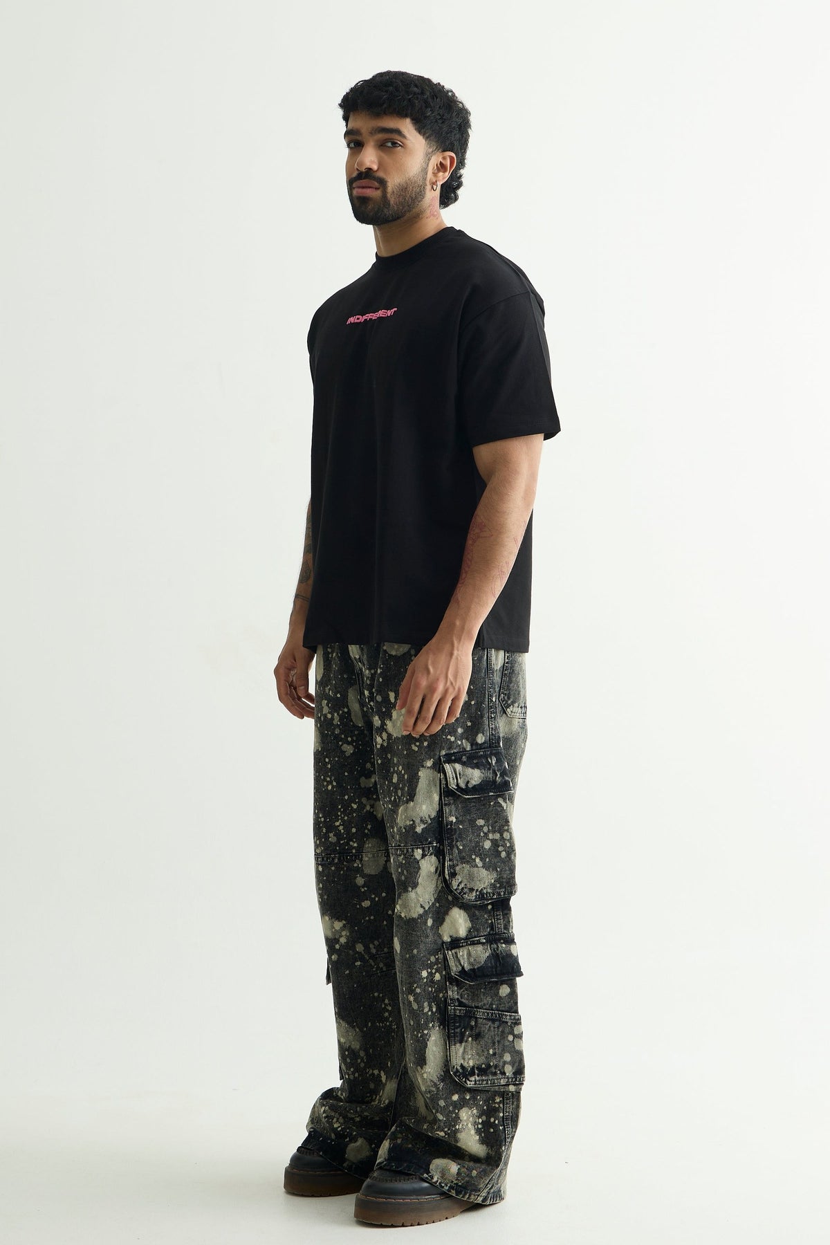 Indifferent Black T-Shirt