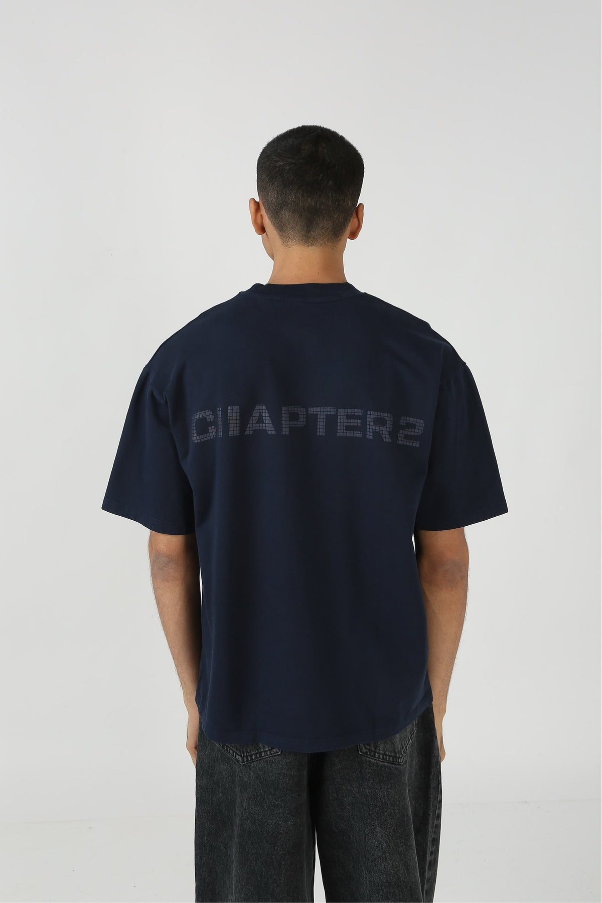 Midnight Blue Solid Tshirt