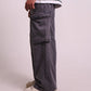 Grey Utility Cargos