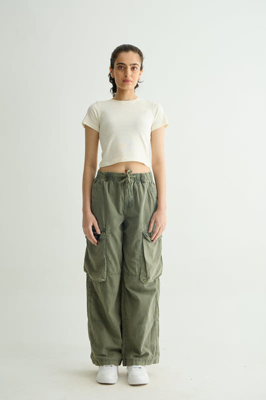 Olive Utility Cargo