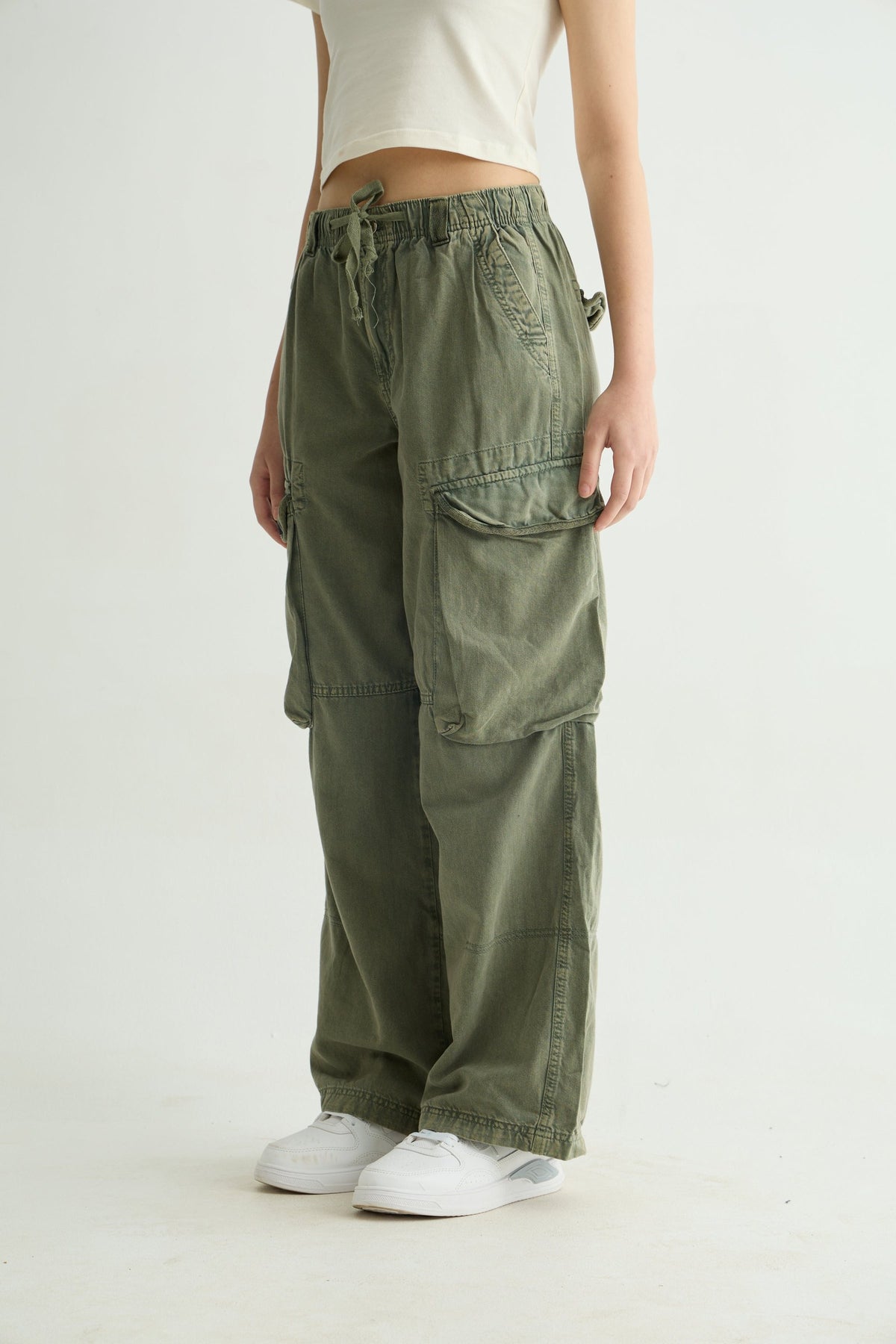 Olive Utility Cargo