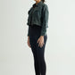 Olive Cropped Jacket