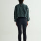 Olive Cropped Jacket