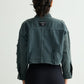 Olive Cropped Jacket