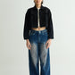 Black Cropped Jacket