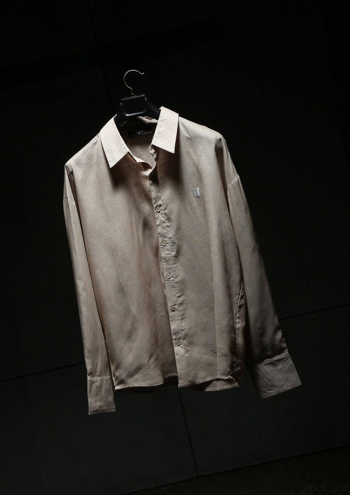 Beige Linen Shirt