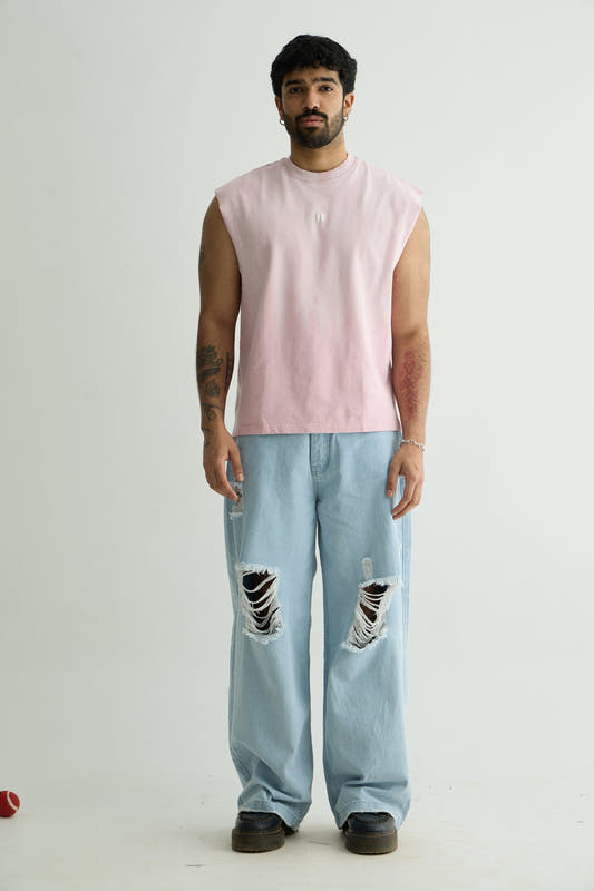 Washed Pink Vest