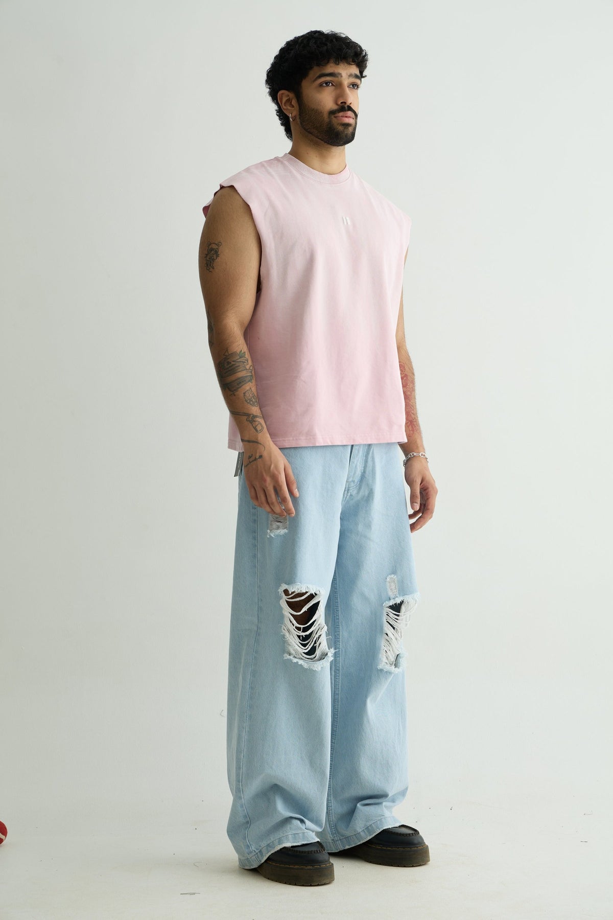 Washed Pink Vest