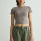 Baby Tee Grey