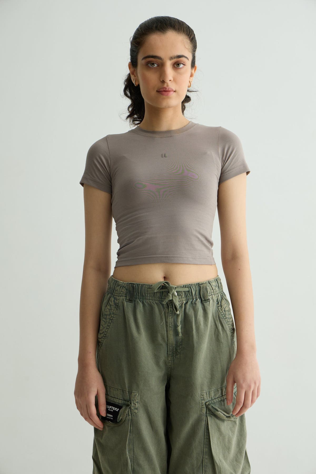Baby Tee Grey