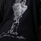 Black Fish Embroidered Tencel Shirt