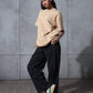 Basic Beige Solid Tshirt