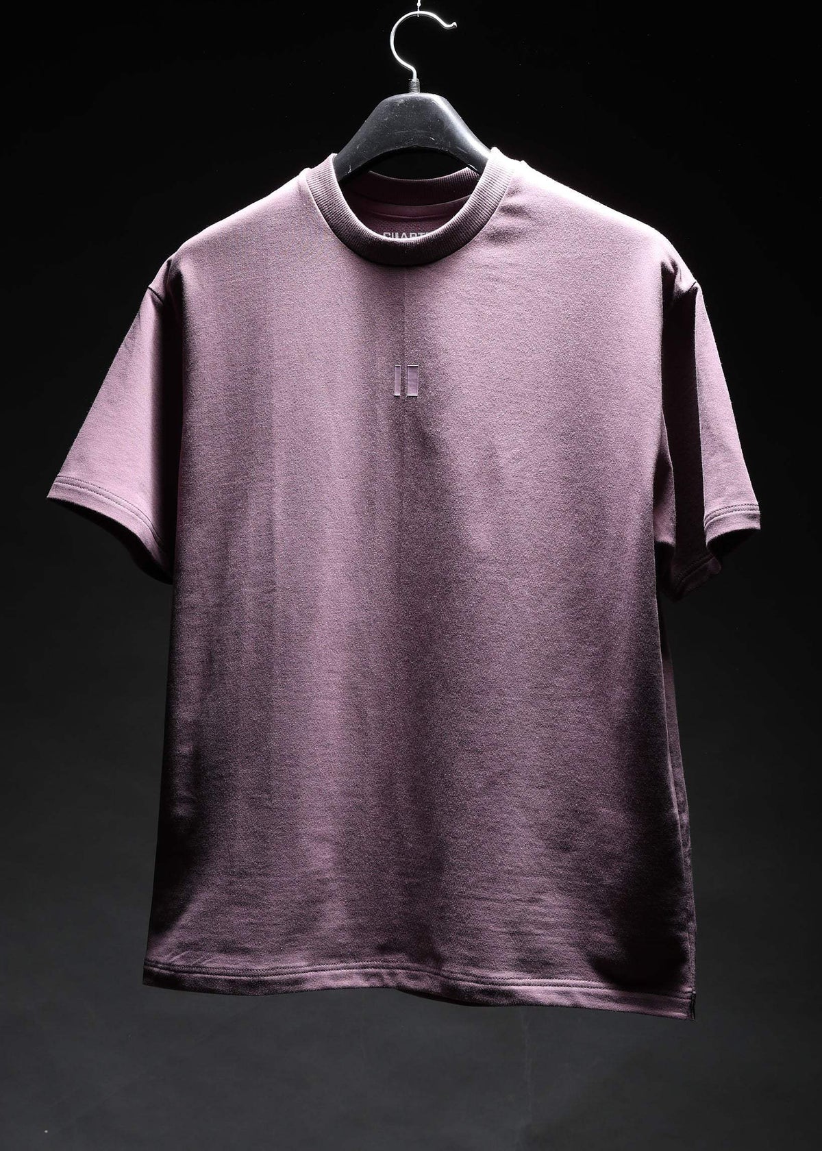Basic Plum Solid Tshirt