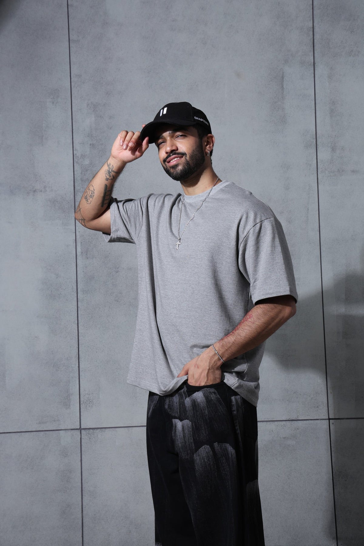 Light grey melange T-Shirt