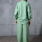 Matcha Mist Linen Pants