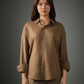 Mocha Brew Linen Shirt