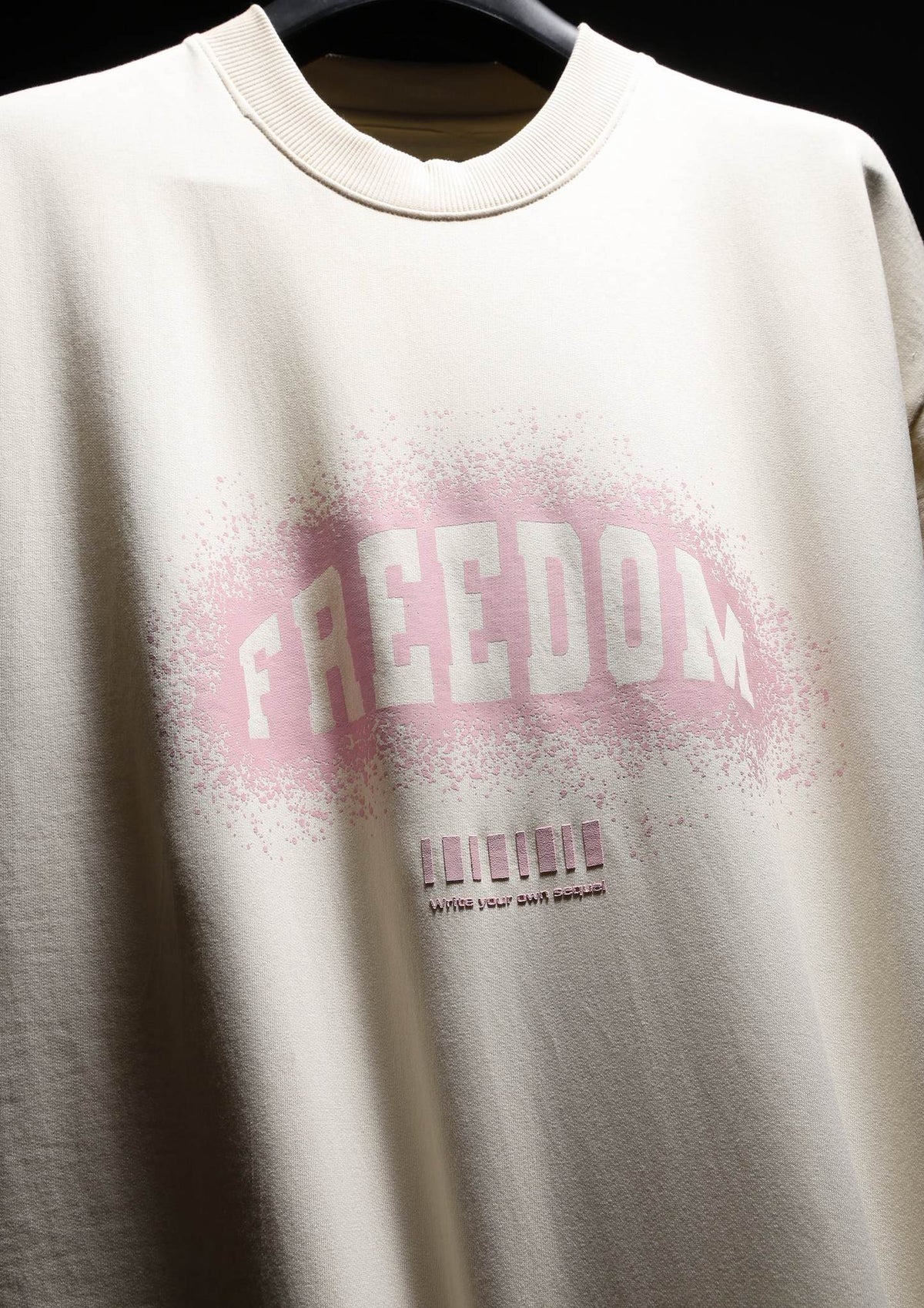 Freedom T-shirt & Denim Cap - Pink