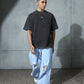 Monday Blues: Dark Sea Shirt & Charcoal Washed T-shirt- Pack of 2
