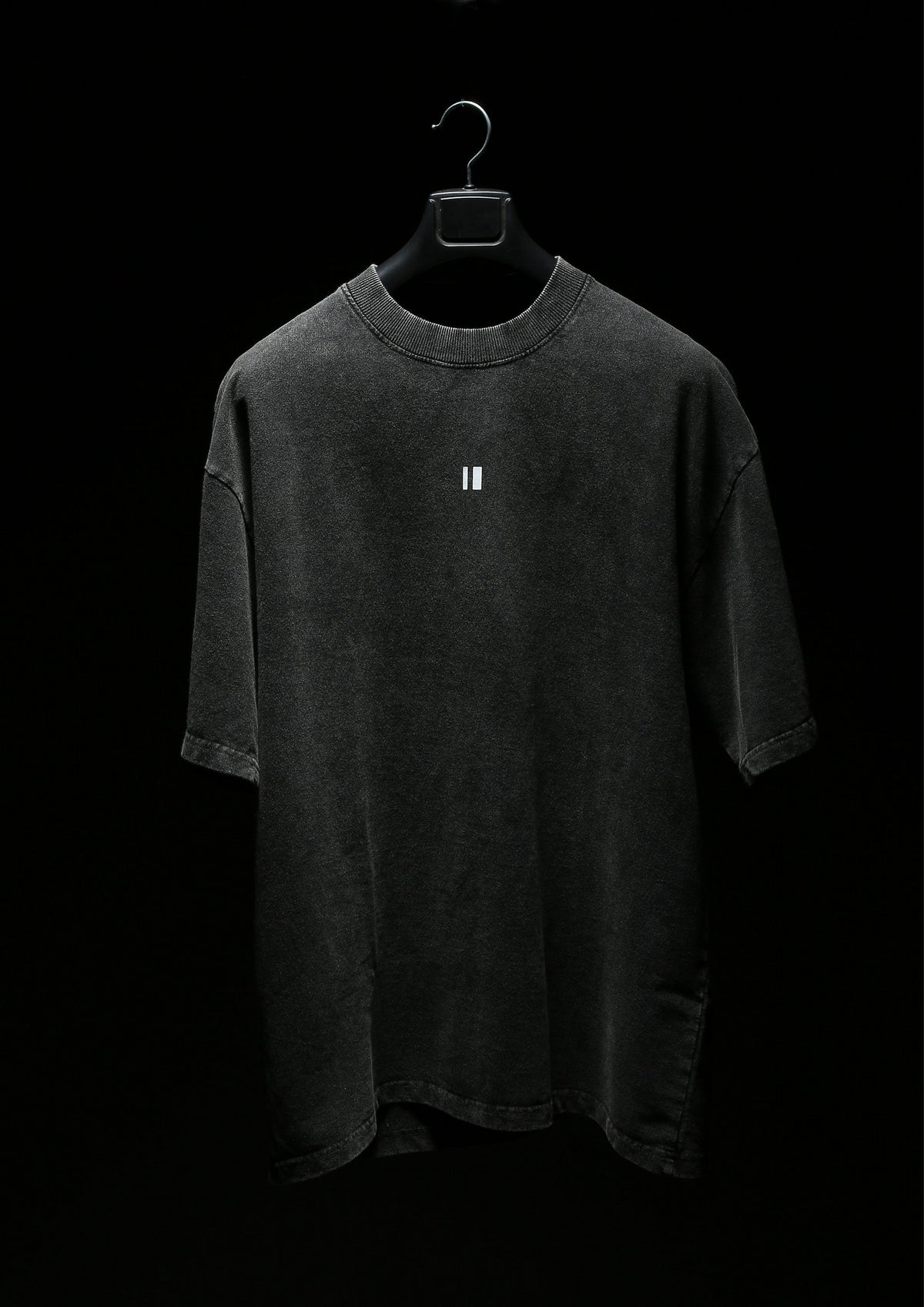Monday Blues: Dark Sea Shirt & Charcoal Washed T-shirt- Pack of 2