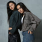 Lilac & Olive Cropped Jacket-Pack of 2