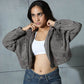 Lilac & Olive Cropped Jacket-Pack of 2